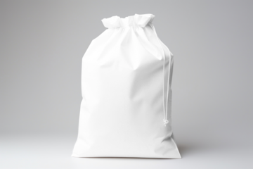 Gym drawstring bag png mockup, transparent design