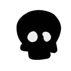 Doodle exclamation mark, alert danger