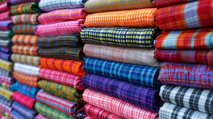 stack cotton fabric