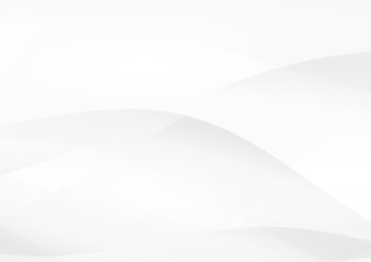 明るいグレーの抽象ウェーブ背景