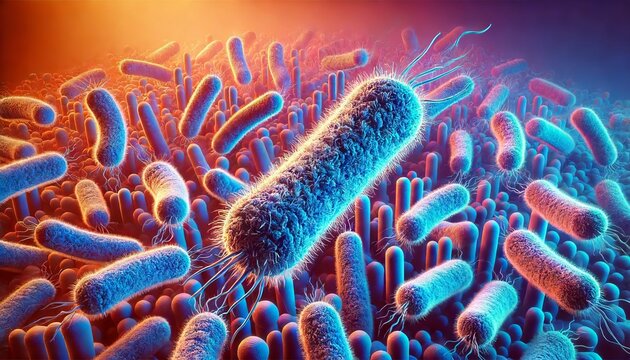 Microscopic World of Bacteria