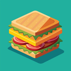 sandwich vector illustration
