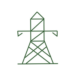 Electrical Energy Tower Icon