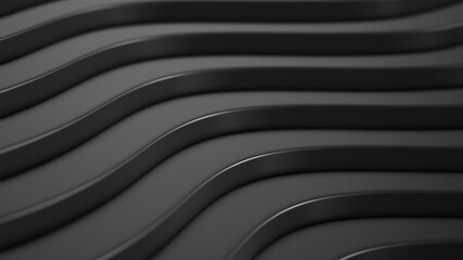 Stripes wave animation for technology design