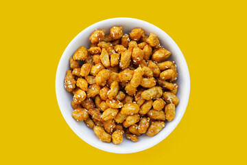 Caramelised peanuts with sesame, Candied peanuts