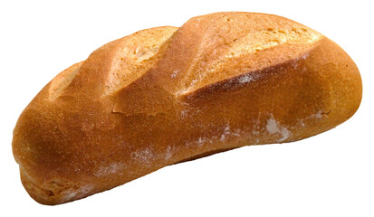 Cut out of a small baguette