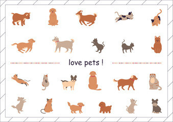 ペット　イラスト素材集 © kid_a