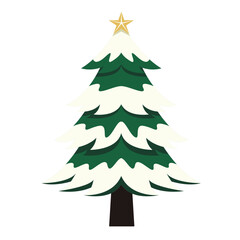 Christmas Tree Illustration
