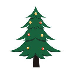Christmas Tree Illustration