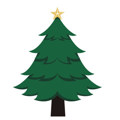 Christmas Tree Illustration