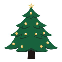 Christmas Tree Illustration