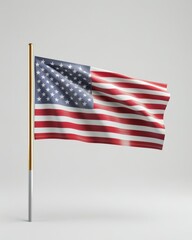 Fototapeta premium A flag waving