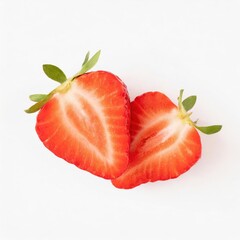 Strawberry isolated on white background