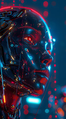 Obraz premium ai robotic