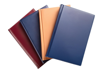 Books isolated on the white background