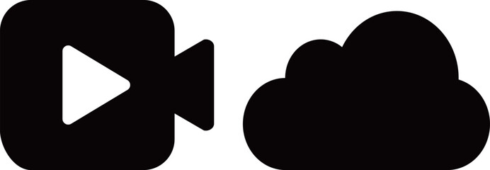 クラウド　動画　アイコン