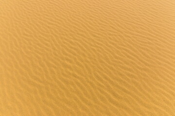 Sands of Sarykum - the largest sand dune in Europe in a protected area, as part of the Dagestan Nature Reserve, Russia