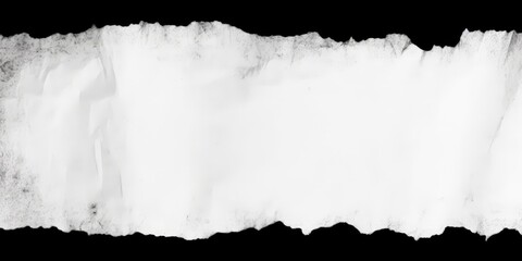 Old blank white black grunge ripped torn posters crumpled paper background,creased crumpled paper backdrop placard surface, Urban street posters wall empty space..
