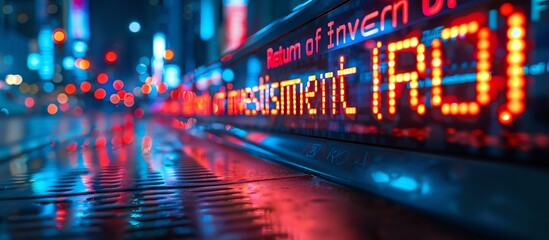 Obraz premium background for business theme, landing page, banner, website, wallpaper, news picture business, stock, market, forex news, report business, ROI