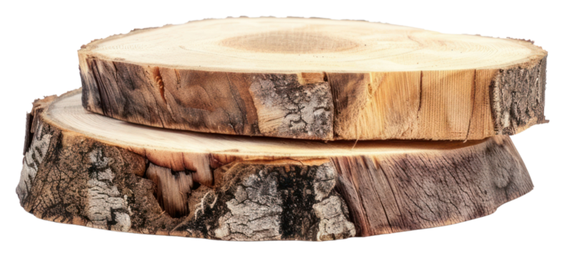 PNG Wooden podium with bark wood slabs plant tree tree stump.