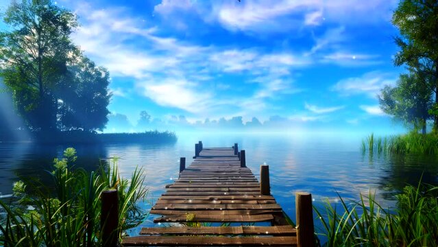 Dockside Serenity: Finding Peace and Relaxation by the Lake