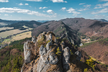 view of the mountains