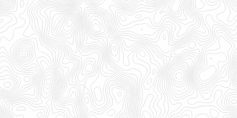 Vector black and white diagram Topographic contour map lines. Seamless pattern with lines Topography map. Geographic mountain relief diagram line wave grid landscape stripe carve pattern background.