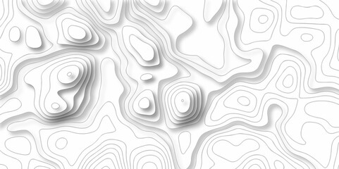 	
Vector black and white diagram Topographic contour map lines. Seamless pattern with lines Topography map. Geographic mountain relief diagram line wave grid landscape stripe carve pattern background.
