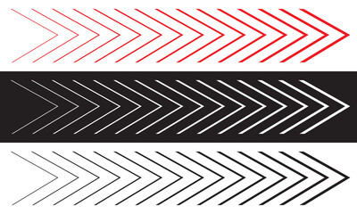 Obraz premium Arrow swipe icon style symbol signs, Vector illustration. isolated on white and black background. EPS 10