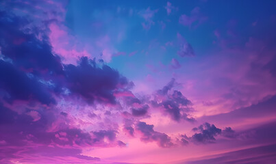 Fototapeta premium the vast sky and beautiful atmosphere