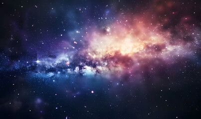Naklejka premium the vast sky and beautiful atmosphere