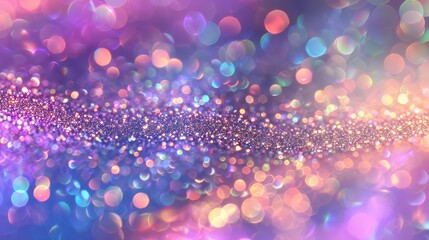 Perfect holiday backdrop with bright abstract bokeh