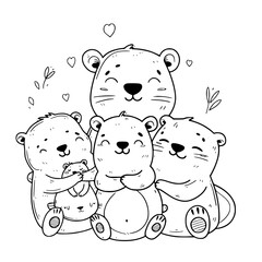 cute animal svg, farm animal svg, Animal clipart, Animal Svg, Doodle Svg, Safari animal svg, Animal Doodle Svg, Line Art Svg, Animal Face Svg, Jungle Animal Svg, Animal Head Svg, Woodland Animals Svg,