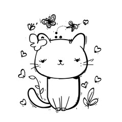 cute animal svg, farm animal svg, Animal clipart, Animal Svg, Doodle Svg, Safari animal svg, Animal Doodle Svg, Line Art Svg, Animal Face Svg, Jungle Animal Svg, Animal Head Svg, Woodland Animals Svg,