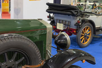 Vintage Collector Cars on Exhibition