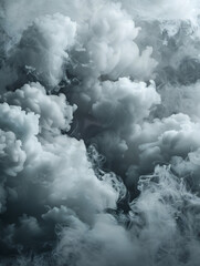 Naklejka premium Abstract white smoke or steam swirls