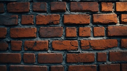 Brick texture with scratches and cracks