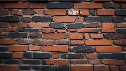 Obraz premium Brick texture with scratches and cracks