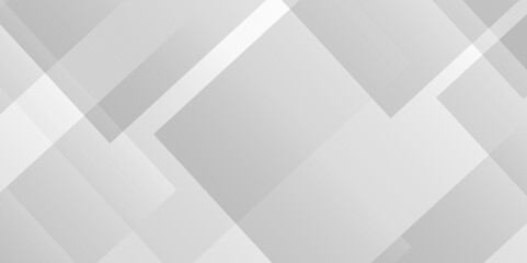 Obraz premium Vector Modern white and gray technology concept diamond triangle glossy geometric line background. white abstract gradient geometric background. vector white abstract design background template.