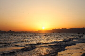 Obraz premium sunset