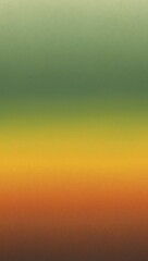 Naklejka premium A simple and abstract illustration of a grainy, uneven circle gradient background with shades of green, yellow, and orange