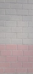 red and grey brick wall. brick wall background