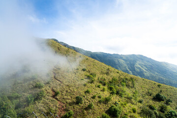 Brahmagiri Hills in Wayanad, Kerala, India.
