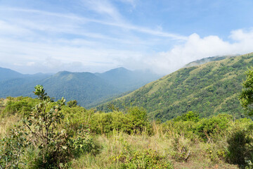 Fototapeta premium Brahmagiri Hills in Wayanad, Kerala, India.