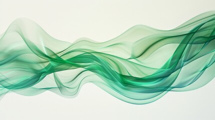 Obraz premium Modern Colorful Curvy Waves Background
