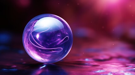 purple crystal ball