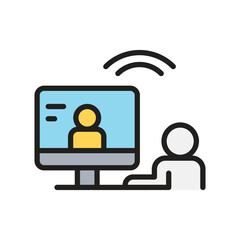 Online diagnosis icon