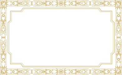 ゴールド装飾フレーム