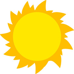Sun vector illustration.