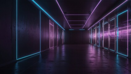 stage with spotlight